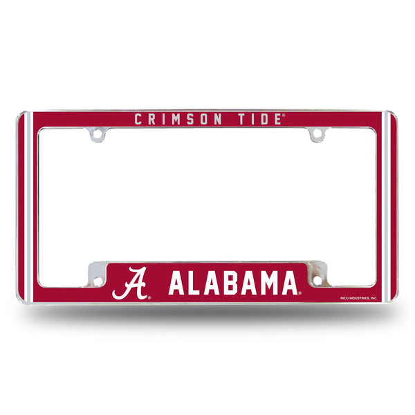 Wholesale Alabama University Alternate Design All Over Chrome Frame - Bottom Oriented