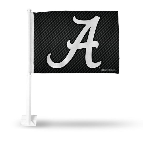 Wholesale Alabama University - Carbon Fiber Design - Car Flag