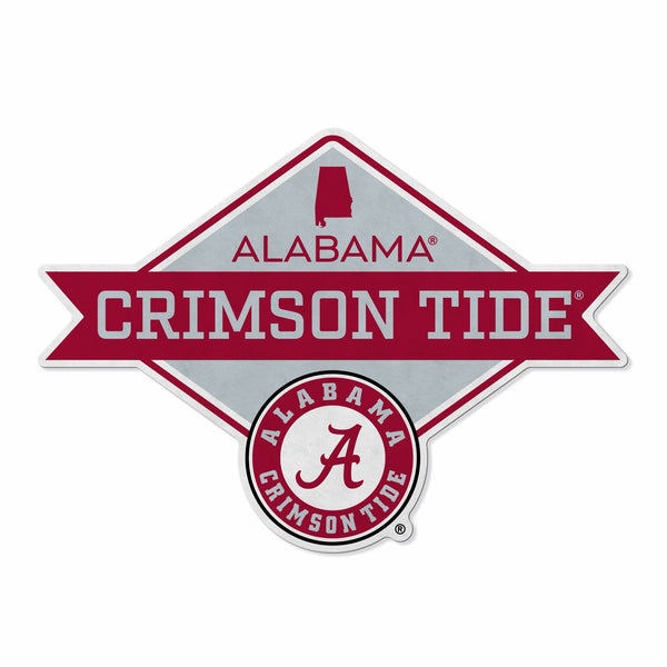 Wholesale Alabama University Shape Cut Logo With Header Card - Diamond Design