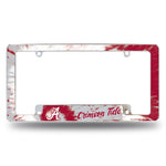 Wholesale Alabama University - Tie Dye Design - All Over Chrome Frame (Bottom Oriented)