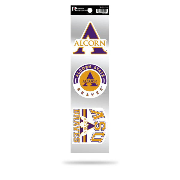 Wholesale Alcorn State 3-Piece Retro Spirit Decals