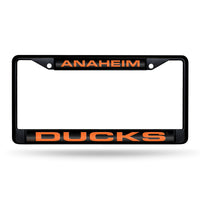 Wholesale Anaheim Ducks Black Laser Chrome 12 x 6 License Plate Frame