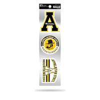 Wholesale Appalachian State 3-Piece Retro Spirit Decals