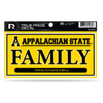 Wholesale Appalachian State 3" X 6" True Pride Decal - Family