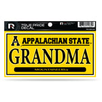 Wholesale Appalachian State 3" X 6" True Pride Decal - Grandma