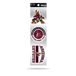 Wholesale Arizona Coyotes 3-Piece Retro Spirit Decals