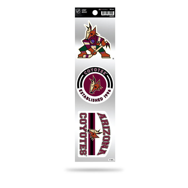 Wholesale Arizona Coyotes 3-Piece Retro Spirit Decals