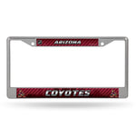 Wholesale Arizona Coyotes Chrome License Plate Frame