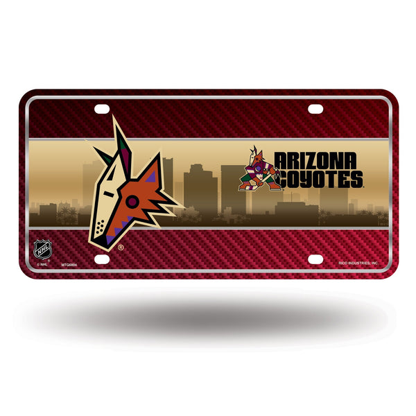 Wholesale Arizona Coyotes Metal Auto Tag