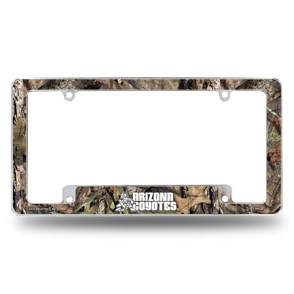 Wholesale Arizona Coyotes - Mossy Oak Buc Camo - All Over Chrome Frame (Bottom Oriented)