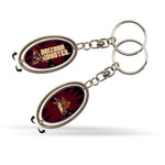 Wholesale Arizona Coyotes Oval Spinner Keychain