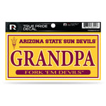 Wholesale Arizona State 3" X 6" True Pride Decal - Grandpa (Alternate)