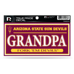 Wholesale Arizona State 3" X 6" True Pride Decal - Grandpa