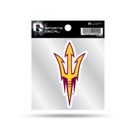 Wholesale Arizona State 4"X4" Weeded Decal On Clear Backer