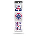 Wholesale Arizona University 3-Piece Retro Spirit Decals