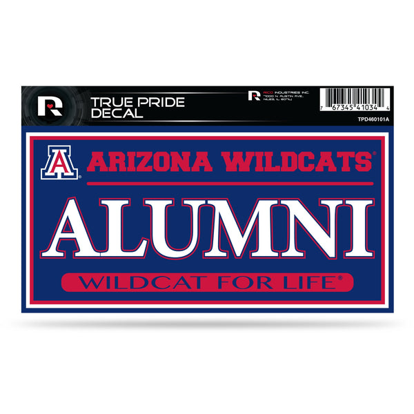 Wholesale Arizona University 3" X 6" True Pride Decal - Alumni