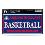 Wholesale Arizona University 3" X 6" True Pride Decal - Basketball