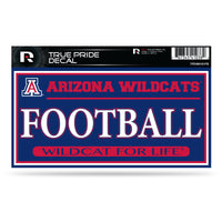 Wholesale Arizona University 3" X 6" True Pride Decal - Football