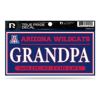 Wholesale Arizona University 3" X 6" True Pride Decal - Grandpa