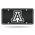 Wholesale Arizona University - Carbon Fiber Design - Metal Auto Tag