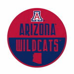 Wholesale Arizona University Shape Cut Logo With Header Card - Classic Design