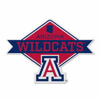 Wholesale Arizona University Shape Cut Logo With Header Card - Diamond Design