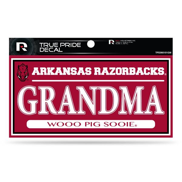 Wholesale Arkansas 3" X 6" True Pride Decal - Grandma