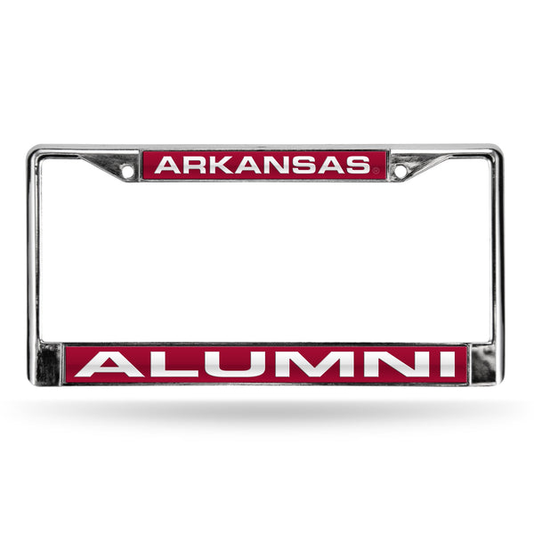 Wholesale Arkansas Alumni Red Laser Chrome Frame