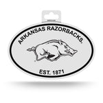 Wholesale Arkansas Black And White Oval Sticker