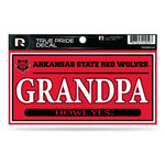 Wholesale Arkansas State 3" X 6" True Pride Decal - Grandpa