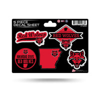 Wholesale Arkansas State 5 Piece Decal Sheet