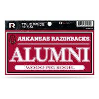 Wholesale Arkansas University 3" X 6" True Pride Decal - Alumni