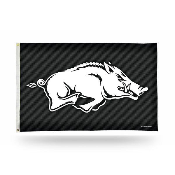 Wholesale Arkansas University - Carbon Fiber Design - Banner Flag (3X5)