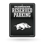 Wholesale Arkansas University - Carbon Fiber Design - Metal Parking Sign