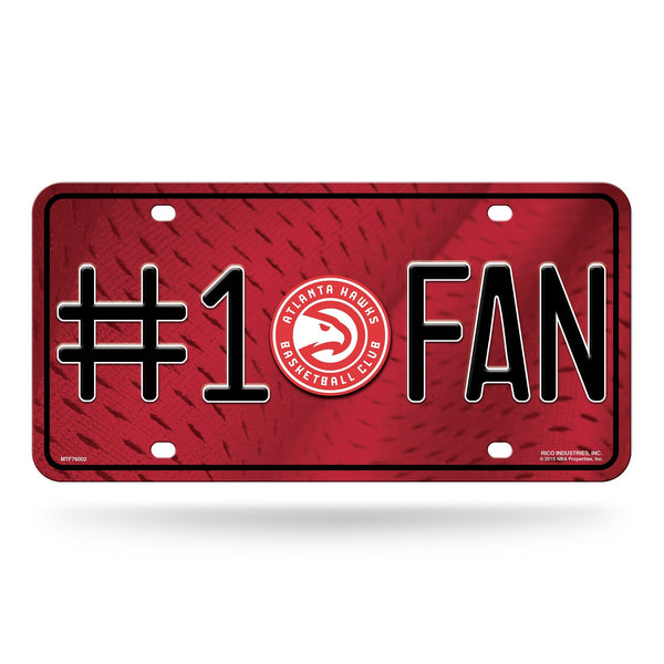 Wholesale Atlanta Hawks #1 Fan Metal Tag