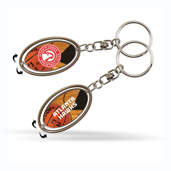 Wholesale Atlanta Hawks Spinner Keychain