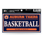 Wholesale Auburn 3" X 6" True Pride Decal - Basketball