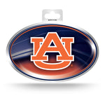 Wholesale Auburn Metallic Oval Sticker