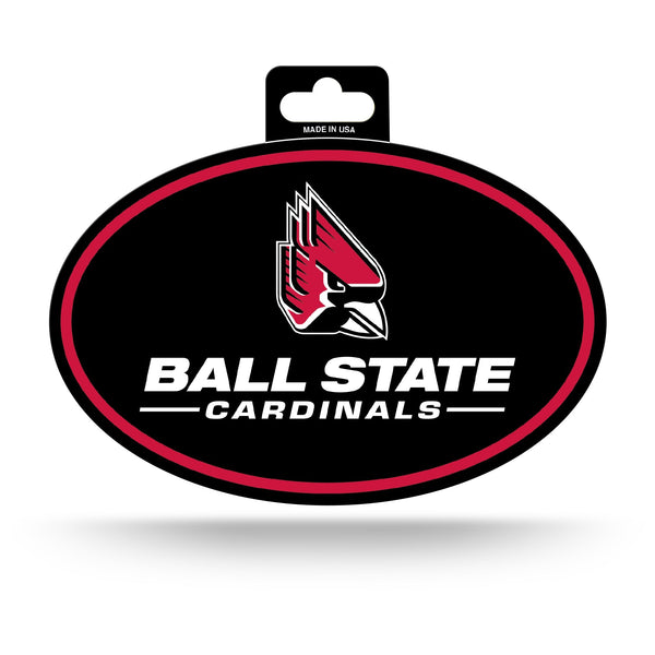 Wholesale Ball State Full Color Oval Sticker