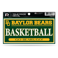 Wholesale Baylor 3" X 6" True Pride Decal - Basketball