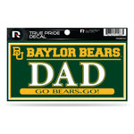 Wholesale Baylor 3" X 6" True Pride Decal - Dad