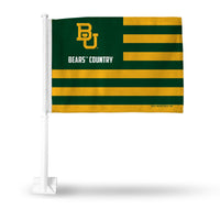 Wholesale Baylor "Bears Country" Car Flag