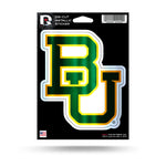 Wholesale Baylor Die Cut Metallic Sticker