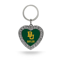 Wholesale Baylor Rhinestone Heart Keychain