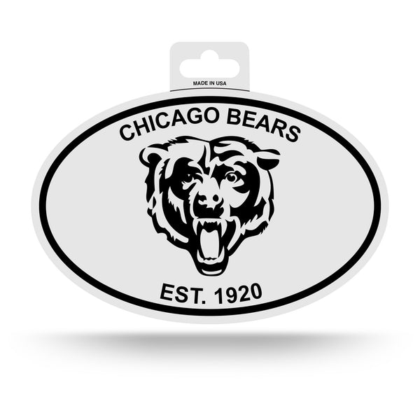 Wholesale Bears Black And White Oval Sticker