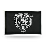 Wholesale Bears - Carbon Fiber Design - Banner Flag (3X5)