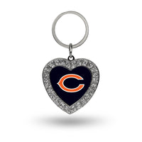 Wholesale Bears Rhinestone Heart Key Chain