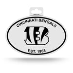 Wholesale Bengals Black And White Oval Sticker