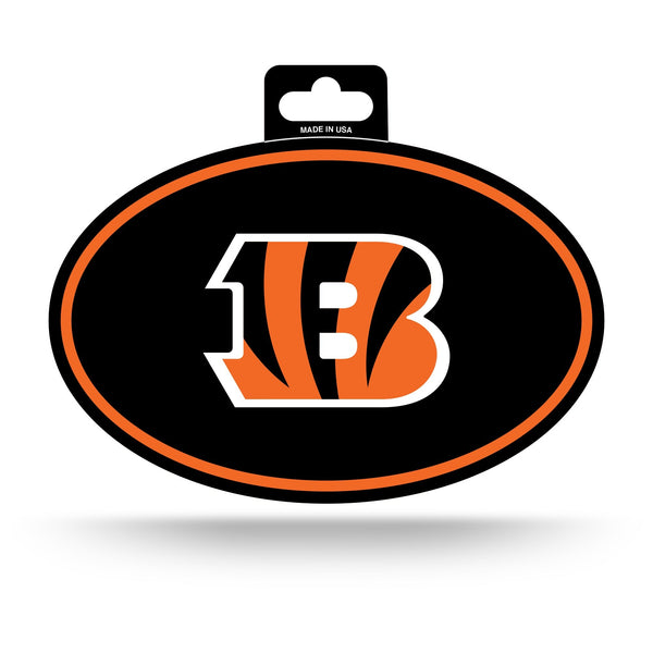 Wholesale Bengals Full Color Oval Sticker