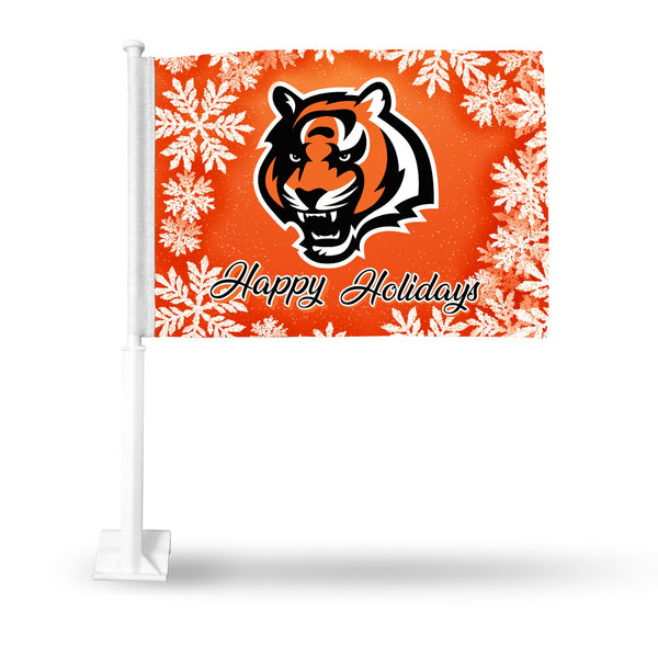 Wholesale Bengals Holiday Themed Car Flag